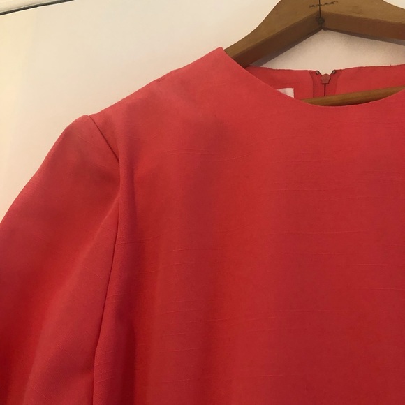 Vintage Henry Lee Petite Neon Dress Workwear Pink - Picture 6 of 8